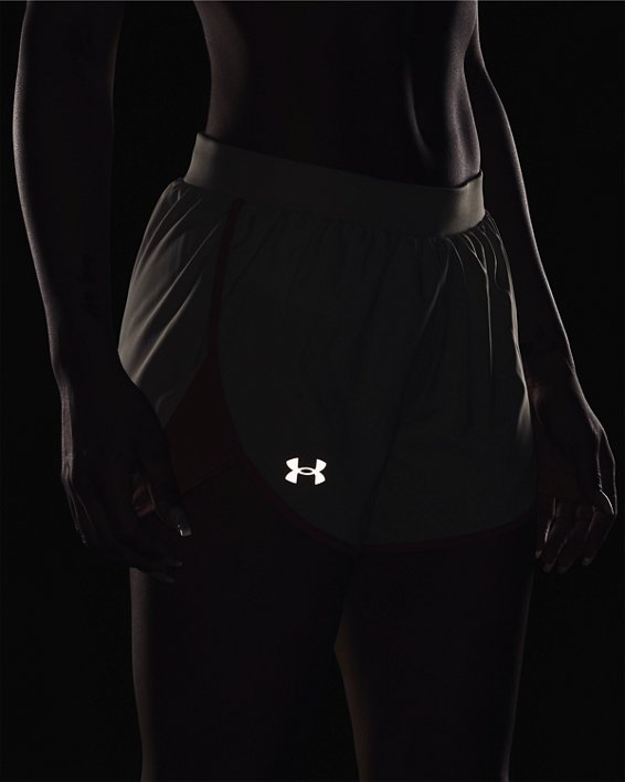 Women's UA Fly-By Elite 3'' Shorts, Gray, pdpMainDesktop image number 4